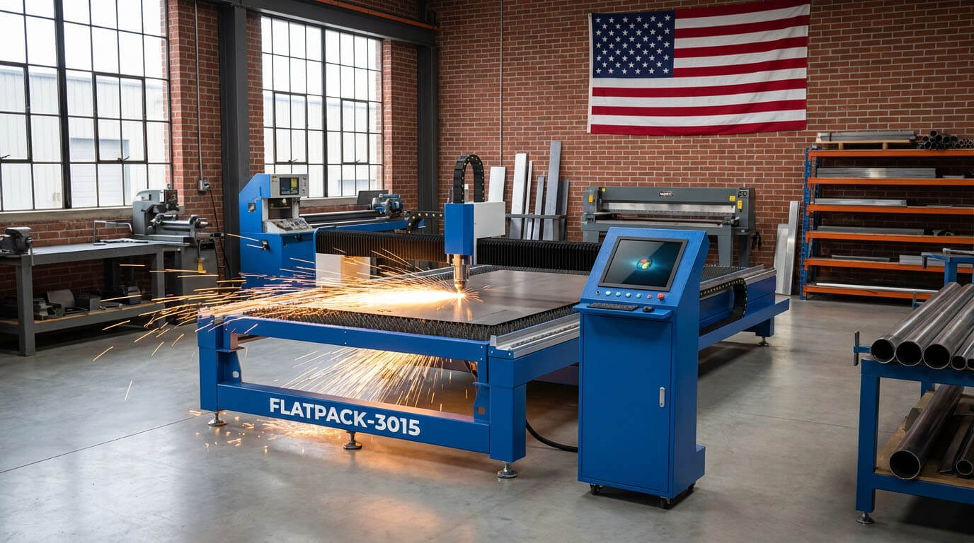 FLATPACK 3015 Fiber Laser Cutter