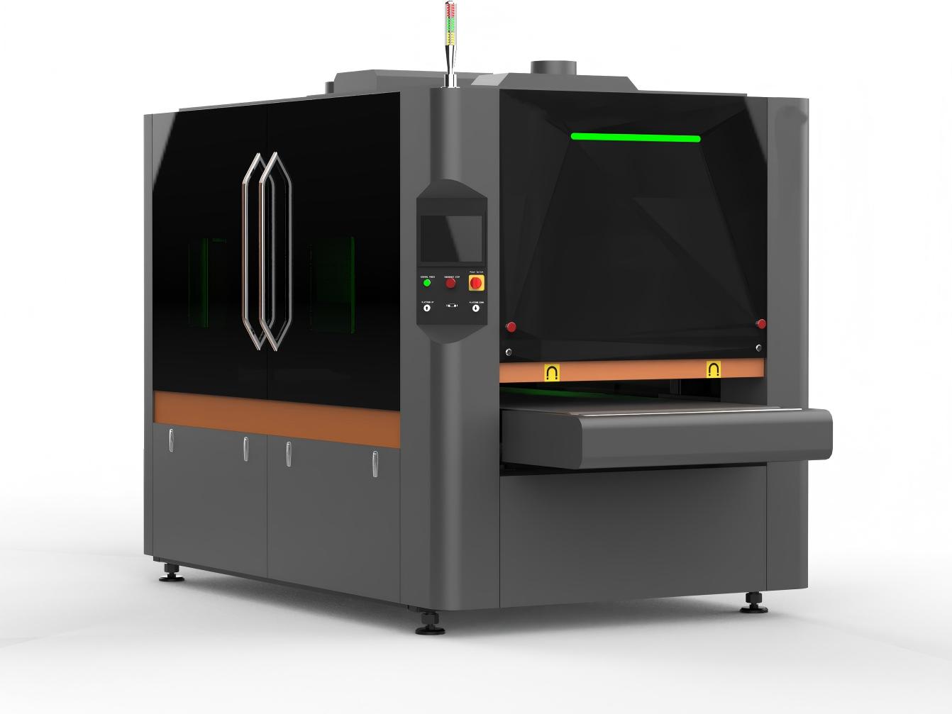 PRO1000 industrial sheet metal deburring machine